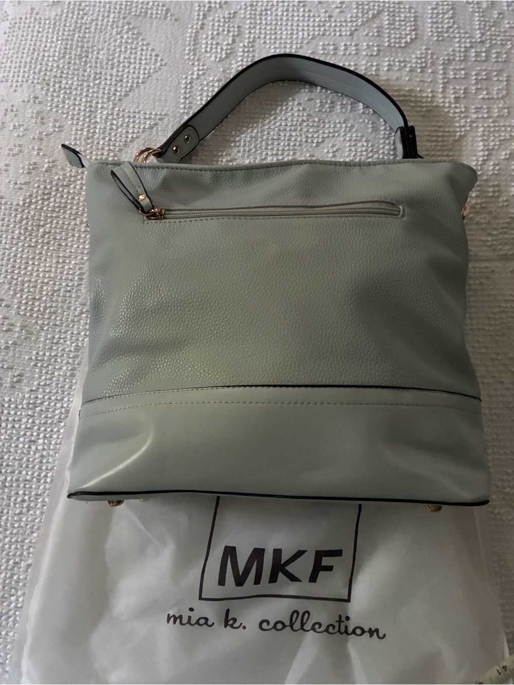 MKF Light blue shoulder bag with great pockets